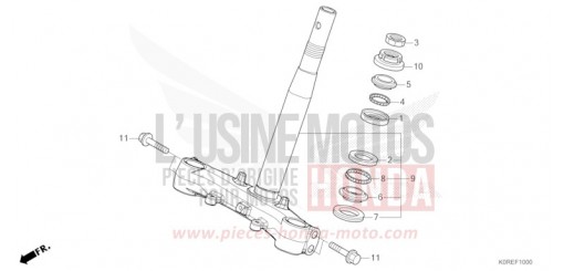 STEERING STEM SH125ADT de 2026